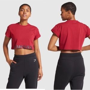 Gymshark Fraction Crop Top - M